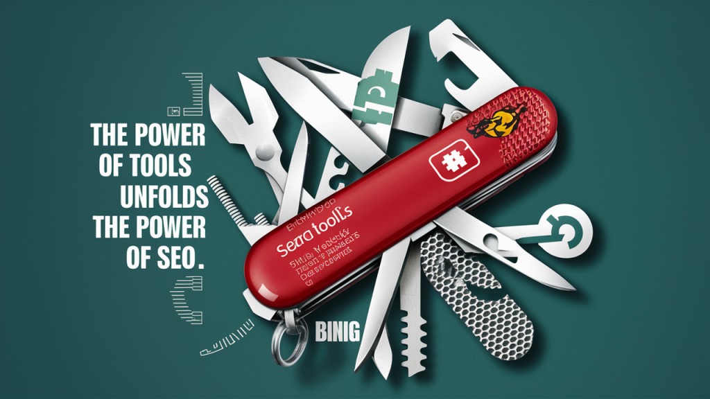 SEO tool as swiss army, power of tools, power of SEO