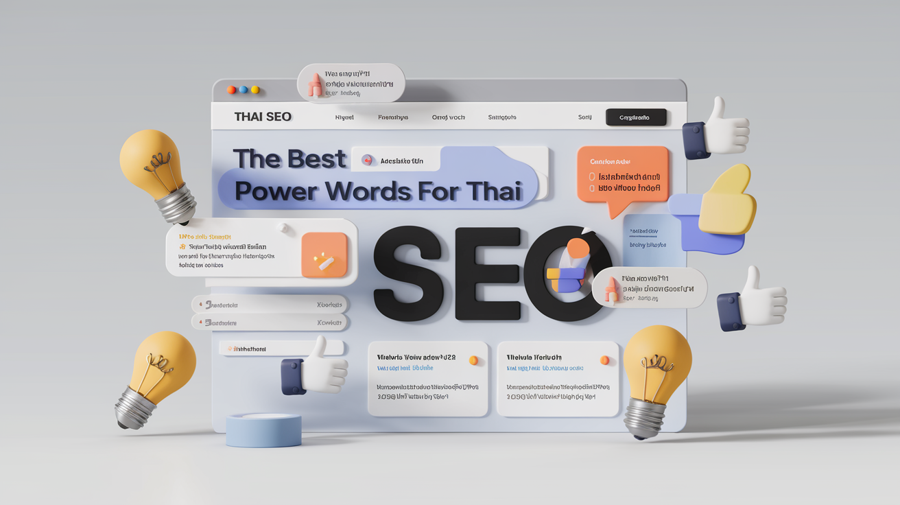 Power Words ภาษาไทย The Best Power Words for Thai SEO website