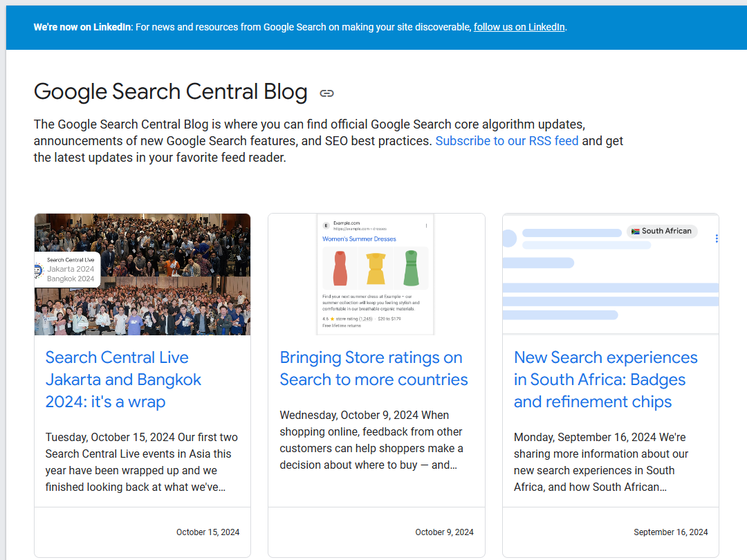 Google Search Central Blog