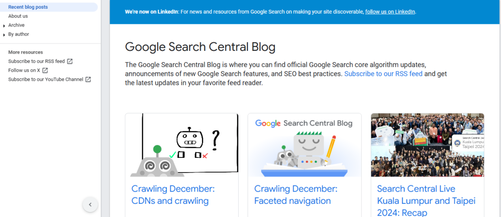 Google Search Central Blog