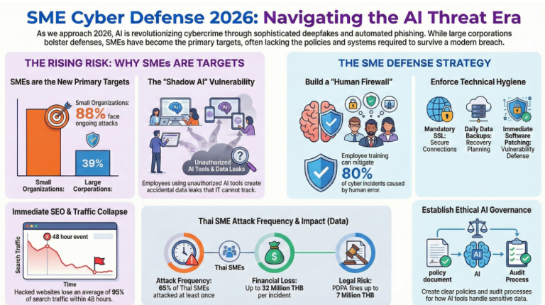 องค์กรส่วนใหญ่ยังไม่พร้อมรับ AI/Cyber Risk ปี 2026